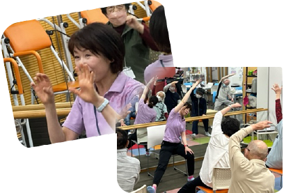 大分市デイサービスサクラサク 運動メニュー